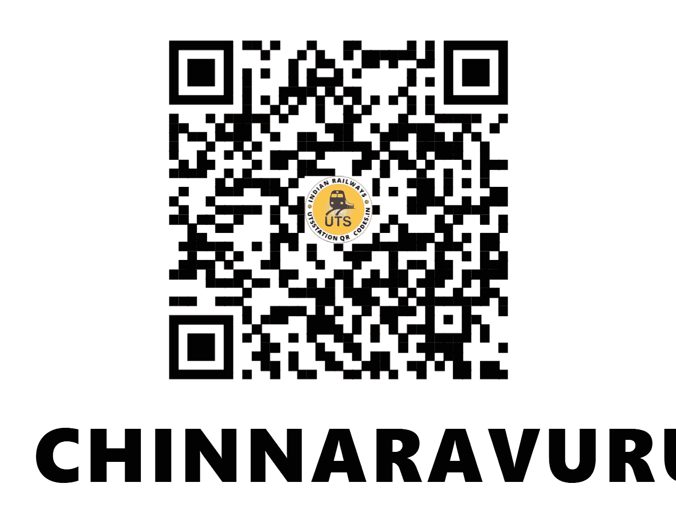 UTS QR Code for CHINNARAVURU - CIV - SC (ANDHRA PRADESH)